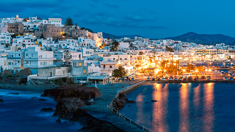 Naxos island offers great panoramic and aerial views